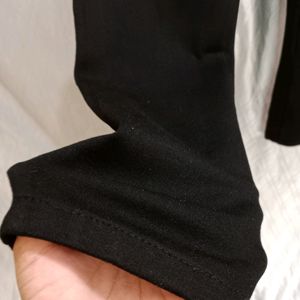 Zara Black Slim Trouser
