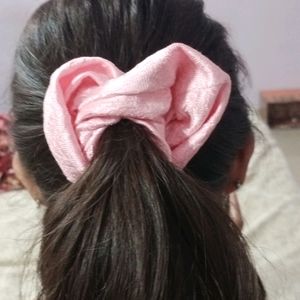 Aesthetic Pink Scrunchie