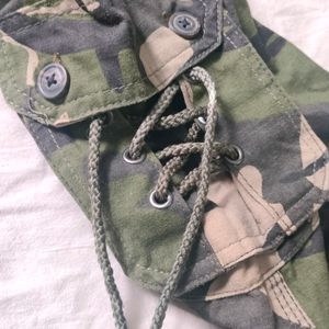 Military Green Cargo Pants