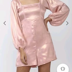 FOREVER 21 PINK PLAYSUIT