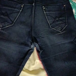 Ankle Zipper Jeans