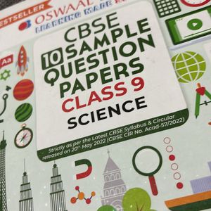 Oswal Class 9th Science  Sample Question Paper