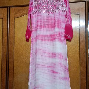 Mirror Work Kurta