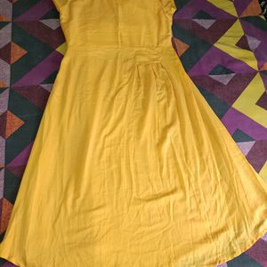 Yellow 2 Piece Kurti