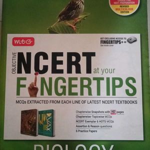 NEET BIOLOGY MTG Fingertips With Extra NOTES