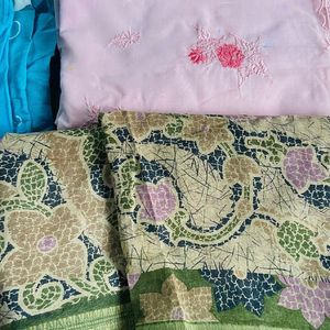 Cotton Saree( Pack Of 4)