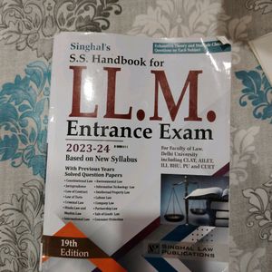 L. L. M. Entrance Exam