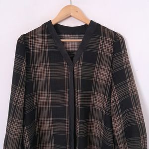 Multi Color Checks Top (Women's)