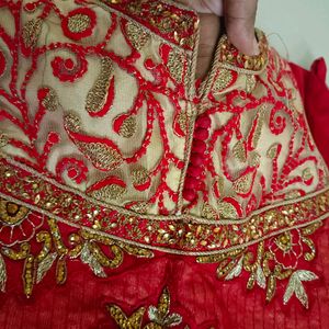 Red Anarkali