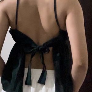 Backless Crop Top