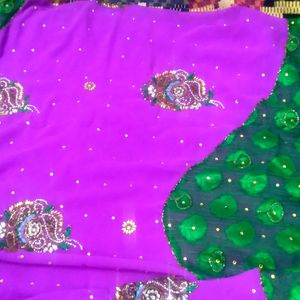 Full Stone Saree