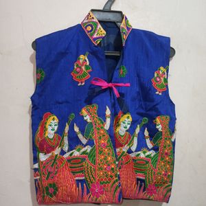 Blue Garba Jacket