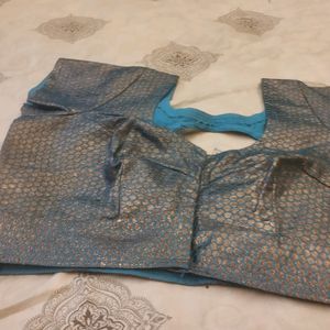 Readymade Blouse Blue Colour