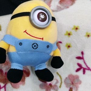 Minions Soft Toy Keychain