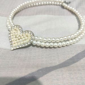 Pearl Heart Necklace