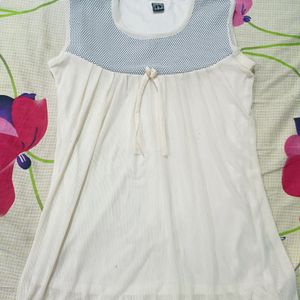 Long Sleeveless Top