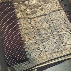 Banarasi Silk Saree With Siroski