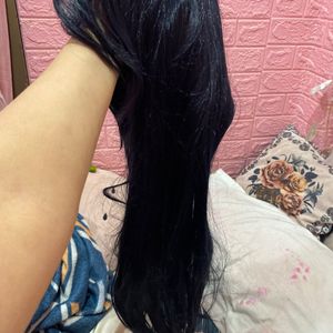 Long Black Wig