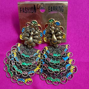 Peacock Earing