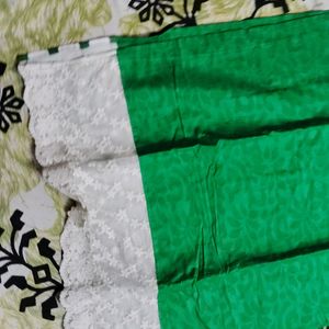 A Green Kurti  Size Is L Of Pure Cotton(100%)