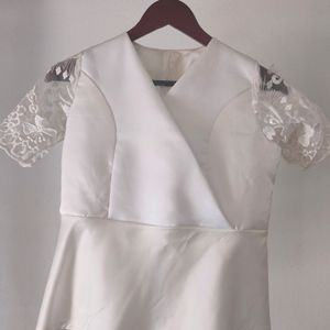 Designer White Top