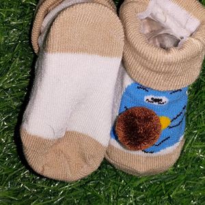 Set Of Two Imported Chainese Unisex Baby Socks