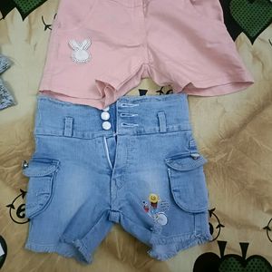 Combo Of Nickers For 6-7 Years Old Girl