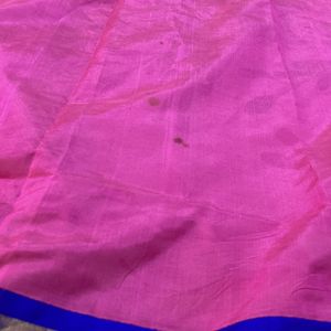 Used Pink Saree