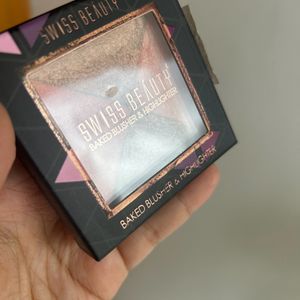 Swiss Beauty Blush & Highlighter