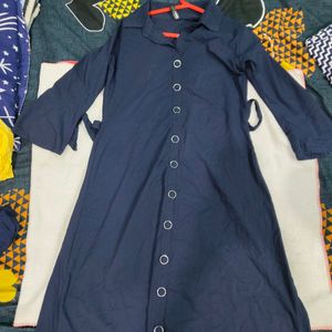 Navy Blue Colour Dress