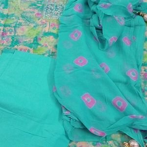 Unstitched Salwar Suit Fabric