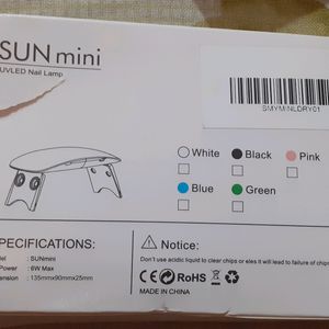 UVLED NAIL MINI LAMP ( TOTALLY NEW )