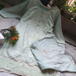 Mirror Kurta Nad Pant Set