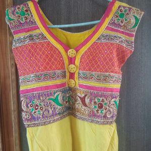 Yellow Kurti