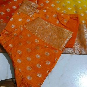 Organza Saree With Blouse