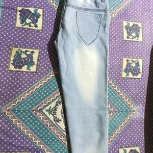 Light Blue High Waist Jeans