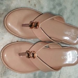 A Light Pink Coloured Sandal