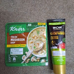 Wow Apple Cider Vinegar +knorr Mushroom Soup (Freebie)