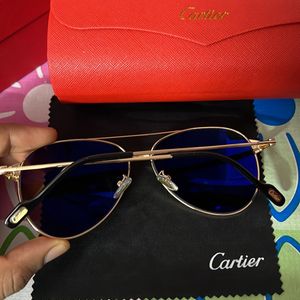 Men Cartier Luxury Sunglasses