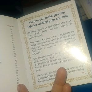 Golden Words Inspirational Book