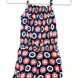 Jumpsuit In Cotton Print For 1 To 2 Year