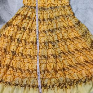 Frills light weight frock