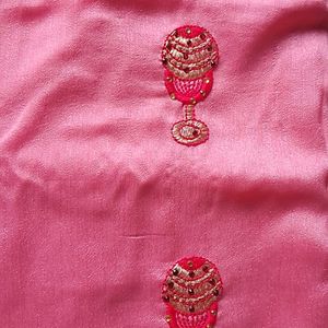 Gajri Pink Saree