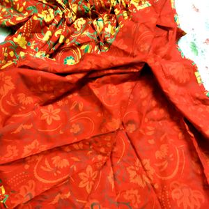 Red Kaftan Kurti