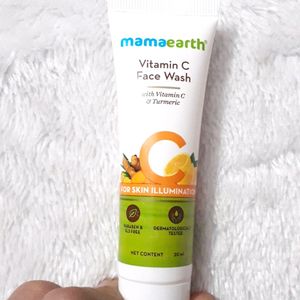 Mamaearth Vitamin C Face Wash Mini pack