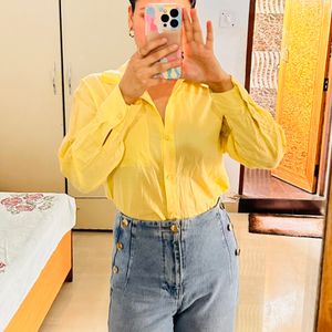 H&M Yellow Shirt