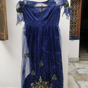 Beautifull Nett Ethnic Gown