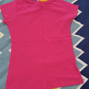 Girls Pink T-shirt with Design