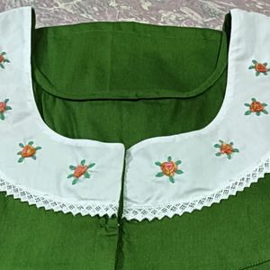 Hand Embroidary Nighty