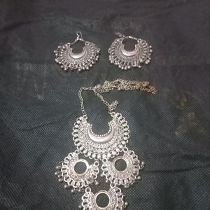 Oxidized Jewellery Set